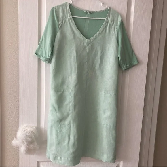 chinese dress ladies Linen Slip Dress